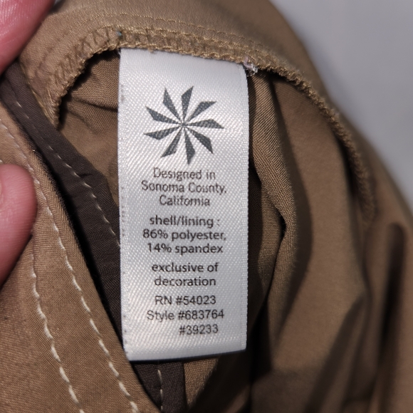 ⭐️Athleta Whatever Skort – Tan | Size 4 | Flared A-Line | Built-In Shorts ✨ - Picture 11 of 12